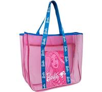 CERDÁ LIFE'S LITTLE MOMENTS Unisex Kid's Grande Y Resistente Diseño Moderno, Verano Y Vacaciones Con Tu Bolsa Playa de Beach Bag, Premium Barbie, Medium