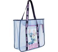 CERDÁ LIFE'S LITTLE MOMENTS Unisex Kid's Grande Y Resistente Diseño Moderno, Verano Y Vacaciones Con Tu Bolsa Playa de Stitch Premium Beach Bag, Medium
