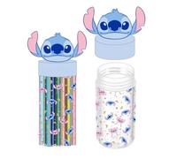CERDÁ LIFE'S LITTLE MOMENTS Lilo & Stitch Pencil Case for Kids, 3D Stitch Design, Filled Pencil Case with Pencils for School, Art & Travel