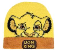 CERDÁ LIFE'S LITTLE MOMENTS Boy's Tejido Suave Y Cálido-Gorro de Punto Lion King Diseño Único Beret, Yellow and Orange, One Size