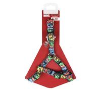 Cerdá Life'S Little Moments Marvel Dog harness small dog with personalised dog tag - small dog harnesses no pull - Official Disney Marvel® Licensed