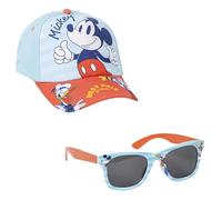 CERDÁ LIFE'S LITTLE MOMENTS Unisex Kid's Mickey Hat and Sunglasses Set, Multicolor, Standard