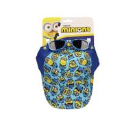CERDÁ LIFE'S LITTLE MOMENTS Minions Kids UV Protection Summer Cap Hat and Matching Sunglasses Set for Kids