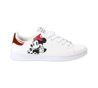 CERDÁ LIFE'S LITTLE MOMENTS Minnie Mouse White Girl Sneakers | Sports Shoes Combination Style, Comfort and Sportiness Optima, 4 UK