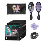 CERDÁ LIFE'S LITTLE MOMENTS -Nightmare Before Christmas Beauty Set - Black - Complete Set - Includes Hairbrush, 2 Hair Pigtails and Pouch - Original Product