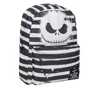 CERDÁ LIFE'S LITTLE MOMENTS Nightmare Before Christmas Casual Backpack - Black - 32x12x42cm - Made of Polyester - Print with Jack Motifs - Original Product