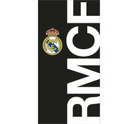 CERDÁ LIFE'S LITTLE MOMENTS Official Real Madrid Club Crest Towel with Iconic Colours - Real Madrid Beach and Bath Towel Ideal for White Team Fans with Style and Comfort