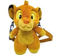 CERDÁ LIFE'S LITTLE MOMENTS Original Plush, Soft And Padded 3D Design - Bag Accessories, Teens And Disney Fans, Unisex Children, Blue, M, Lion King, 14x28x11