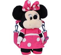 CERDÁ LIFE'S LITTLE MOMENTS Original Plush, Soft And Padded 3D Design - Bag Accessories, Teens And Disney Fans, Unisex Children, Blue, M, Minnie, 14x28x11