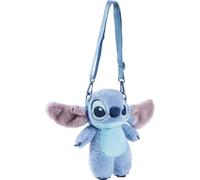 CERDÁ LIFE'S LITTLE MOMENTS Original Plush, Soft and Padded Design 3D Stitch Bag, Disney Teens and Fans, Unisex Children, Blue, Medium, blue, Medium