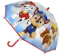 CERDÁ LIFE'S LITTLE MOMENTS Paw Patrol Children's Umbrella with Colourful Design of Chase, Marshall and Skye - Windproof Children's Umbrella with Secure Hand Opening and Ergonomic Handle, Paw Patrol