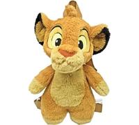 CERDÁ LIFE'S LITTLE MOMENTS Plush Stitch 3D Soft and Light Official Disney Backpack Unique and Padded Design, Unisex Children, 17 x 30 x 11 cm, Lion King, 17.0x30.0x11.0 cm