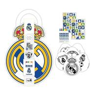 CERDÁ LIFE'S LITTLE MOMENTS Real Madrid Colouring Activity Album - Children's Book with Stickers, Paints and Coloring Sheets of Real Madrid Theme, Ideal for Small Football Fans and Crafts