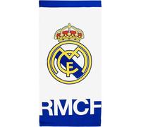 CERDÁ LIFE'S LITTLE MOMENTS Real Madrid Towel - Official Towel, Crest and Club Colours, Ideal for Beach, Pool, Bath or Sport, Practical Accessory for Football Fans