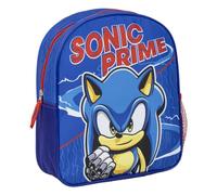 CERDÁ LIFE'S LITTLE MOMENTS - Sonic Children's Backpack - Blue Colour - Zipper Closure - 25x20x29 cm - School Backpack - Padded Handles - Original Product