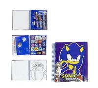 CERDÁ LIFE'S LITTLE MOMENTS Unisex Kid's Sonic Colouring Book Pencil case, Multicolor, Standard