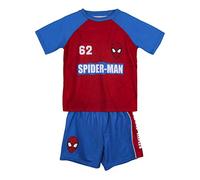 CERDÁ LIFE'S LITTLE MOMENTS - Spiderman Children's Summer Set. Made of 100% Cotton and Consists of Shorts and Short-Sleeved T-Shirt. Officially Licensed by Marvel