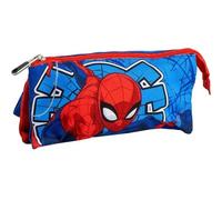 CERDÁ LIFE'S LITTLE MOMENTS Spiderman Pencil Case for School Original Design Blue and Red with Strong Closure - Multipurpose Spiderman Pencil Case for Kids for Pencils, Paints and School Supplies