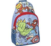 CERDÁ LIFE'S LITTLE MOMENTS Spiderman Sling Backpack - Blue - 13x23x7cm - Made in Polyester - Children's Sling with Adjustable Handles - Main Compartment - Original Product Designed in Spain