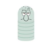 CERDÁ LIFE'S LITTLE MOMENTS Spongebob Themed Silicone Extending Pencil case with a Character lid for School, Art and Travel (Squidward)