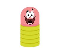 CERDÁ LIFE'S LITTLE MOMENTS Spongebob Themed Silicone Extending Pencil case with a Character lid for School, Art and Travel (Patrick)
