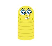 CERDÁ LIFE'S LITTLE MOMENTS Spongebob Themed Silicone Extending Pencil case with a Character lid for School, Art and Travel