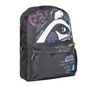 CERDÁ LIFE'S LITTLE MOMENTS -Star Wars Casual Backpack - Black - 32x12x42 cm - Made of Polyester - Printed with Star Wars motifs - Original Product
