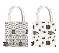 CERDÁ LIFE'S LITTLE MOMENTS Star Wars Stormtroopers & Galactic Ships Reversible Tote Bag | Eco Friendly Reusable Bag, Unisex Kids Backpack, Multi-Colour, Standard