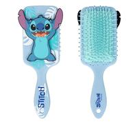 CERDÁ LIFE'S LITTLE MOMENTS -Stitch Hairbrush - Blue Colour - Detangling Brush - Stitch Print Design - Original Product