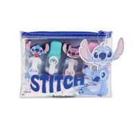 CERDÁ LIFE'S LITTLE MOMENTS Stitch Highlighters - School Themed Set with Animated Design, Ideal for Children, Youth and Fans of the Disney Universe