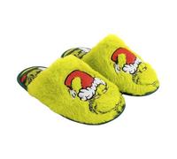 CERDÁ LIFE'S LITTLE MOMENTS Unisex's Zapatillas de Casa Abierta The Grinch Slipper, Green, 10/11 UK