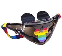 CERDÁ LIFE'S LITTLE MOMENTS Unisex 2100003375 Pouch with Disney Pride Colors | Belt Bag for Men and Women - Official Disney License, Multicolore, Estándar