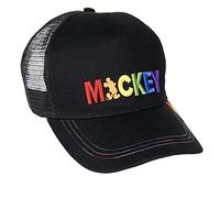 CERDÁ LIFE'S LITTLE MOMENTS Unisex 2200007367 Mickey Mouse Hat Man from The Disney Pride Collection - Official Disney License, Multicolore, M