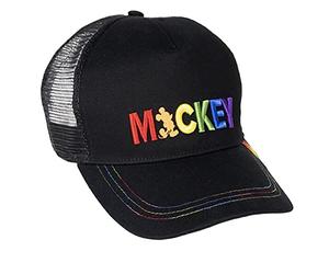 CERDÁ LIFE'S LITTLE MOMENTS Unisex 2200007367 Mickey Mouse Hat Man from The Disney Pride Collection - Official Disney License, Multicolore, M