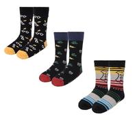 CERDÁ Life's Little Moments Socks – Harry Potter Unisex 3-Pack, Multicoloured, Size 38-45
