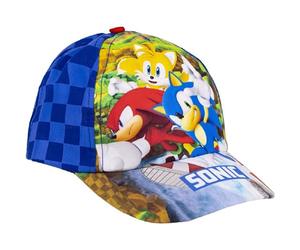 CERDÁ LIFE'S LITTLE MOMENTS Unisex Baby Sonic Curved Visor Cap Sonic hat with Curved Brim
