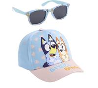 CERDÁ LIFE'S LITTLE MOMENTS Unisex Bluey Cap und Brille für Kinder, originelles Design, verstellbar und Leicht, Ideal für den Sommer und ALS Sonnenschutz