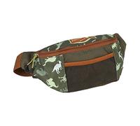 CERDÁ LIFE'S LITTLE MOMENTS,Unisex Child Waist Bag by Jurassic Park Ideal for Excursions and Walks with Front Pocket and Mesh Pocket, Green, Children's Trekking Waist Bag