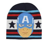 CERDÁ LIFE'S LITTLE MOMENTS Unisex Kid's 2200005890 Captain America 3D Cap-Official Marvel License, Multicolor, One Size