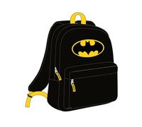 CERDÁ LIFE'S LITTLE MOMENTS Unisex Kid's Batman School Backpack for Teenagers with 2 Compartments, Ergonomic Back and Adjustable Handles Material, Multicoloured, Normal