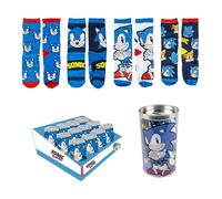 CERDÁ LIFE'S LITTLE MOMENTS Unisex Kid's Calcetines Sonic Socks, Multicoloured, 27-30