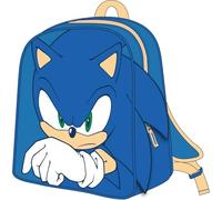 CERDÁ LIFE'S LITTLE MOMENTS Unisex Kid's Children's Backpack 3D Applications Sonic, Blue, Small