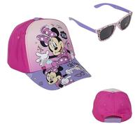 CERDÁ LIFE'S LITTLE MOMENTS Unisex Kid's Minnie Mouse Sunglasses and Hat Set, Multicolor, Standard
