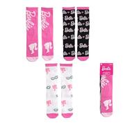 CERDÁ LIFE'S LITTLE MOMENTS Unisex Kid's Pack Calcetines 3 Piezas Barbie Socks, Multicoloured, 31-34