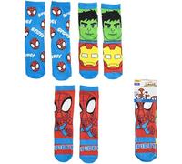 CERDÁ LIFE'S LITTLE MOMENTS Unisex Kid's Pack Calcetines 3 Piezas Spidey Socks, Multicoloured, 27-30