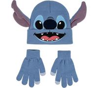 CERDÁ LIFE'S LITTLE MOMENTS Unisex Kid's Set Gorro Y Guantes Stitch Suaves Y Licencia Oficial-Ropa Térmica Infantil Ideal Frío 2 Pieces, One Size (Pack of 2)