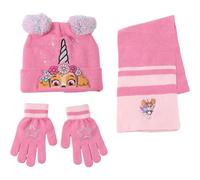 CERDÁ LIFE'S LITTLE MOMENTS Unisex Kid's Set Infantil Gorro, Guantes Y Bufanda Paw Patrol Invierno-Conjunto Térmico Niños Y Niñas, Ideal Frío 3 Piece Scarf, One Size (Pack of 3)