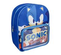 CERDÁ LIFE'S LITTLE MOMENTS Unisex Kid's Zaino 3D Sonic per Bambini, Blue, Medium