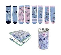 CERDÁ LIFE'S LITTLE MOMENTS Unisex Kinder Pack Calcetines 4 Piezas Stitch Socken (1er Pack)
