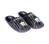 CERDÁ LIFE'S LITTLE MOMENTS Zapatillas de Casa Abierta Wednesday Slipper, Black/White, 0/1 UK